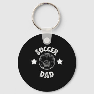 Männer Fußball Vater Familie Fußball Team Spieler Schlüsselanhänger
