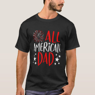 Männer ganz amerikanischer Vater 4. Juli Vatertag T-Shirt