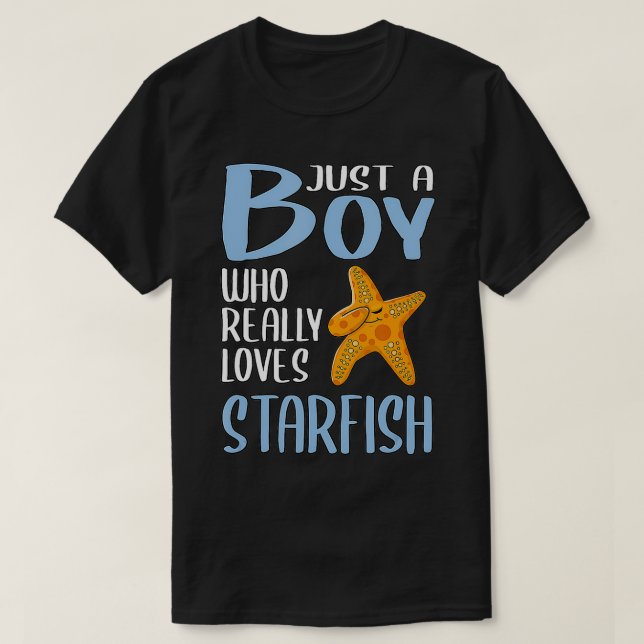 Männer geben Starfish nur einen Jungen, der wirkli T-Shirt (Design vorne)