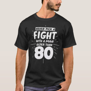 Männer Geburtstage 80. Geburtstag 80. Geburtstag  T-Shirt
