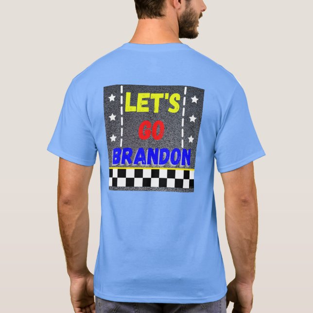 Männer gehen Brandon-T - Shirt (Rückseite)