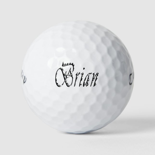 Männer genannt Brian, Golfball (Vorderseite)