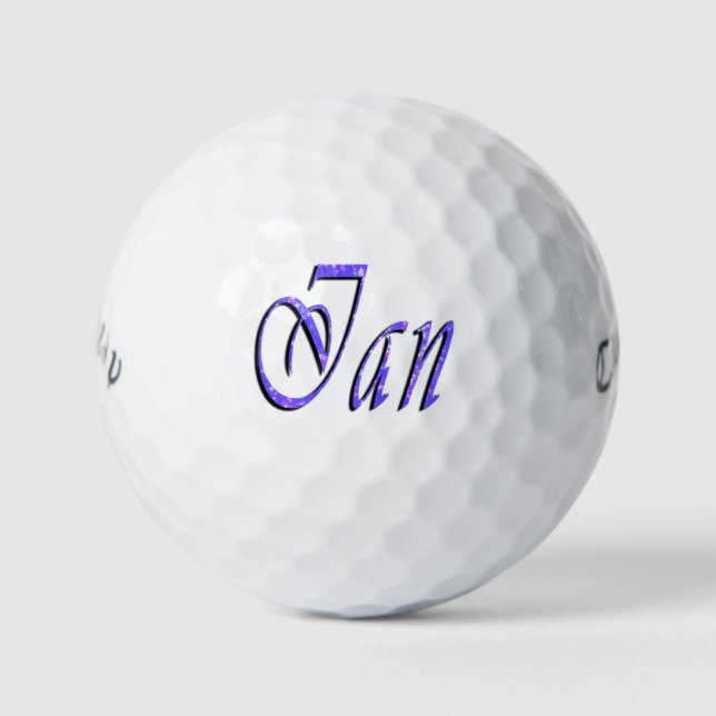 Männer genannt Ian, Golfball (Vorderseite)