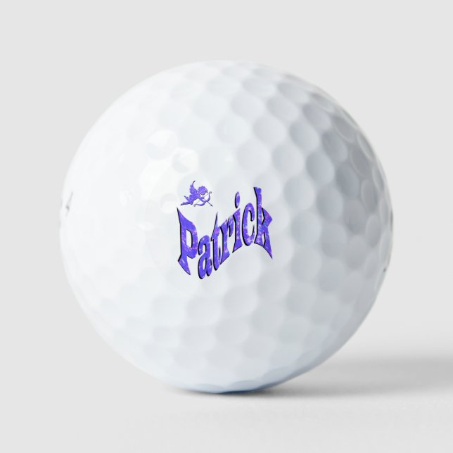 Männer genannt Patrick, Golfball (Vorderseite)