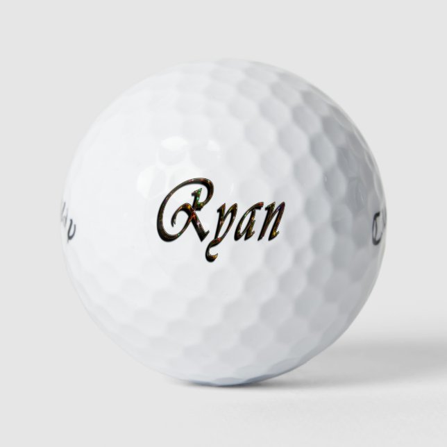 Männer genannt Ryan, Golfball (Vorderseite)