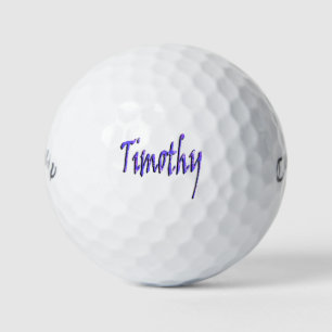 Männer genannt Timothy, Golfball