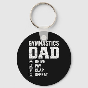 Männer Geschenke für Vatertag Gymnastik Vater Driv Schlüsselanhänger