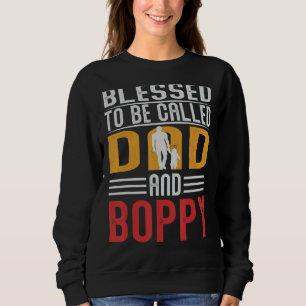 Männer gesegnet, als Vater und Mohn Väter da genan Sweatshirt