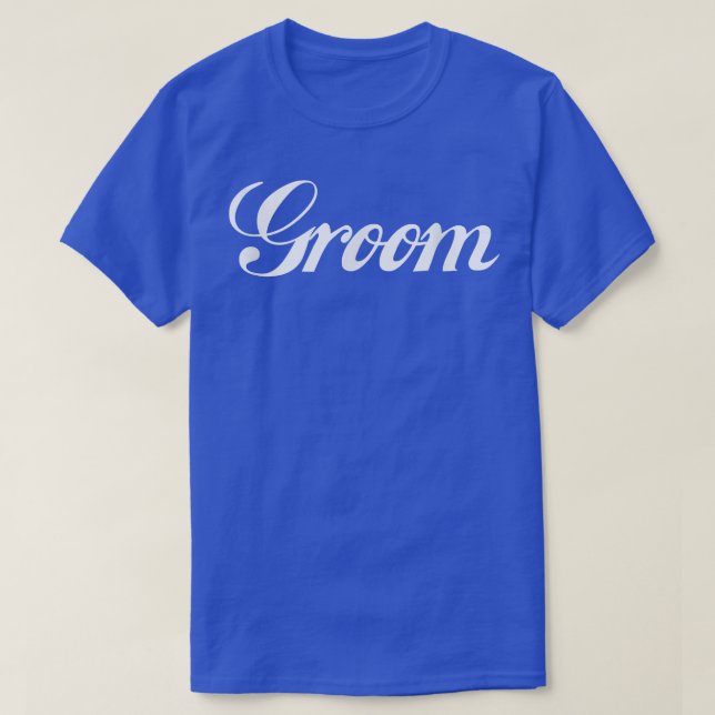 Männer Groom 1594 T-Shirt (Design vorne)
