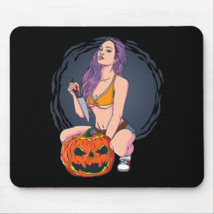 Männer Heiße Y Halloween Killer-Mutter-Mumie Mit M Mousepad