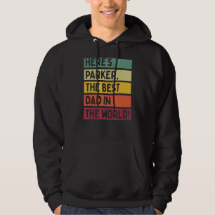Männer hier ist der Parker der beste Vater der Wel Hoodie