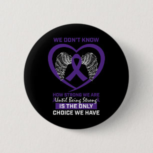 Männer Hodgkin-Lymphom-Erkrankung Blutzenkrebs Button
