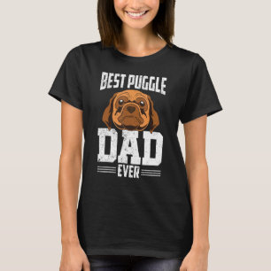 Männer Hund Puggle Vater Vatertag Haustier Tier Ni T-Shirt