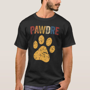 Männer Hunde Vater Pawdre Kat Vater Outfit Haustie T-Shirt