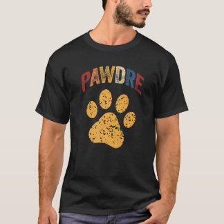 Männer Hunde Vater Pawdre Katze Vater Ausstattung T-Shirt