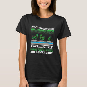 Männer Hytroponik Sagt Gartenbau Experte Gärtner T-Shirt