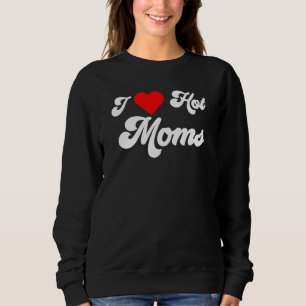 Männer I Liebe Warme Mamas Sweatshirt