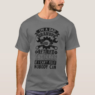 Männer Ich bin ein Opa für Vater und ein übermüdet T-Shirt