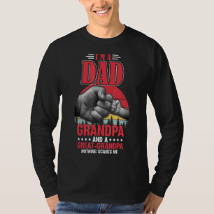Männer ich bin ein Vater Großvater Großer Großvate T-Shirt