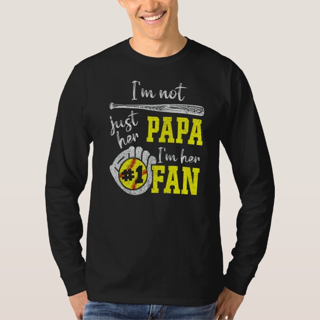 Männer ich bin nicht nur ihr Papa, ich bin ihr 1 F T-Shirt (Vorderseite)