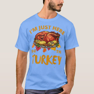 Männer Ich bin nur hier für die Türkei Glücklich L T-Shirt