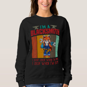 Männer, ich bin Schmidt, ich höre nicht auf, wenn  Sweatshirt