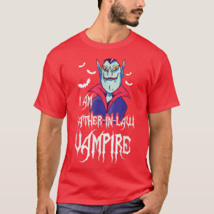 Männer ich bin VaterInLaw Vampire Matching Family T-Shirt