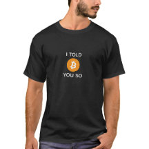 Männer, ich habe dir so Bitcoin-T - Shirt erzählt