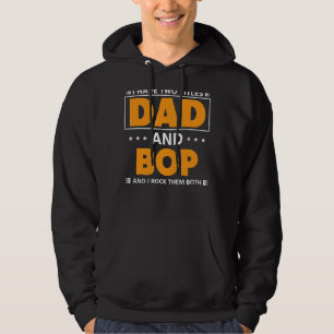 Männer ich habe zwei Titel Vater und Bop für Großv Hoodie