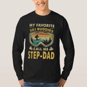Männer Ich habe zwei Titeln Vater und Step-Vater V T-Shirt
