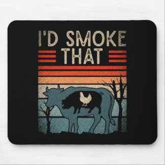 Männer id rauchen das - Barbecue - BBQ-Performance Mousepad