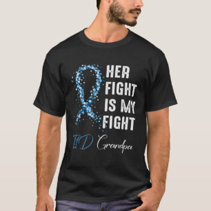 Männer Ihr Kampf Ist Mein Kampf T1d Opa Typ-1-Diab T-Shirt