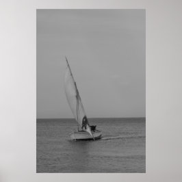 Männer im Meer Poster