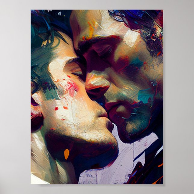 Männer in der Liebe Poster (Vorne)