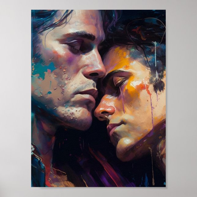 Männer in der Liebe Poster (Vorne)