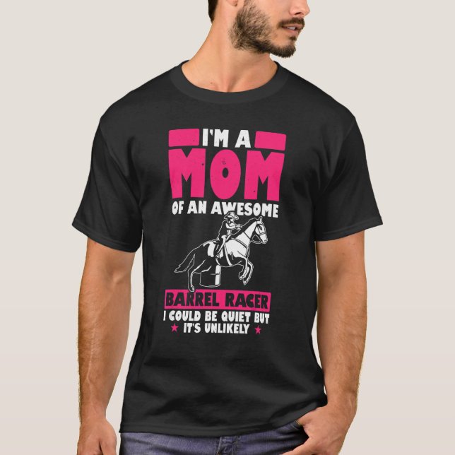 Männer in einer Mama eines Phantastischen Barrel R T-Shirt (Vorderseite)