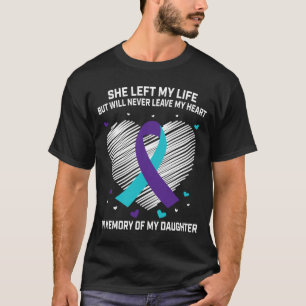 Männer in Erinnerung an die geliebte Tochter Selbs T-Shirt
