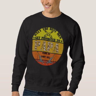 Männer in Fort Sill Cool Field Artillery Vater Sweatshirt