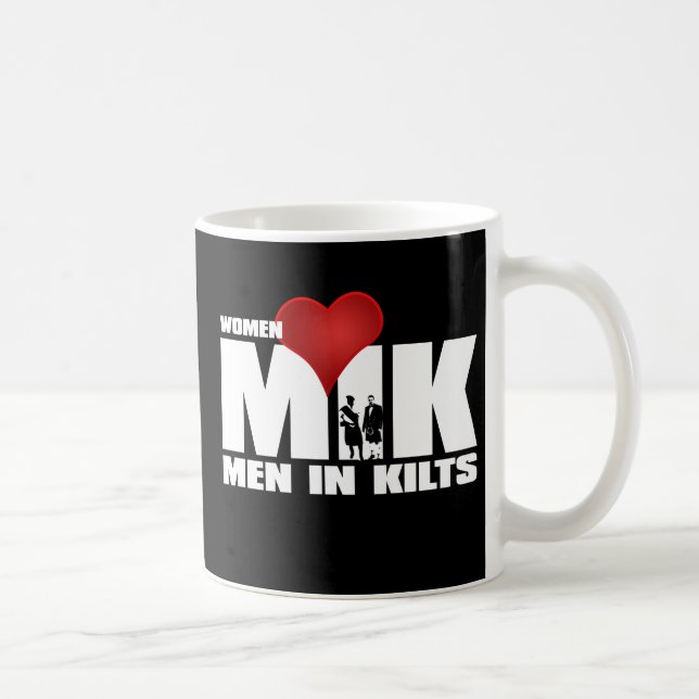 Männer in Kilts-Tasse Tasse (Rechts)