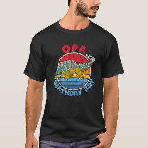 Männer Junge Geburtstag I Opa I Ankylosaurus I Fam T-Shirt
