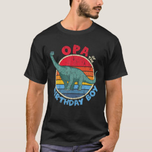 Männer Junge Geburtstag I Opa I Brachiosaurus I Fa T-Shirt