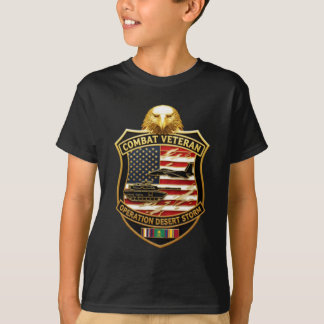 Männer Kampf Veteran Operation Desert Storm T-Shirt