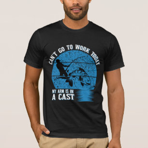Männer können heute arbeiten Mein Arm ist in ein T-Shirt
