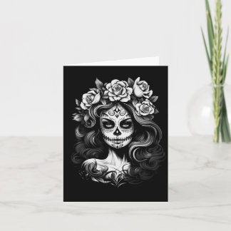 Männer La Catrina Tag der Regierungsbehörde Karte
