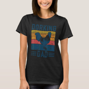 Männer Landwirtschaft Rasse Vintage Dorking Huhn V T-Shirt