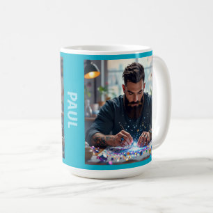 Männer Liebe Diamantkunst auch Kaffeetasse