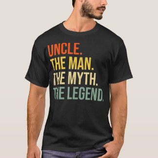 Männer lustig Onkel der Mann, der Mythos, die Lege T-Shirt