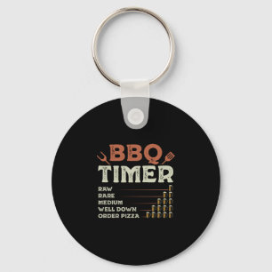 Männer lustiger BBQ-Grill-Chef Grilling-Master Bar Schlüsselanhänger