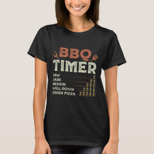 Männer lustiger BBQ-Grill-Chef Grilling-Master Bar T-Shirt