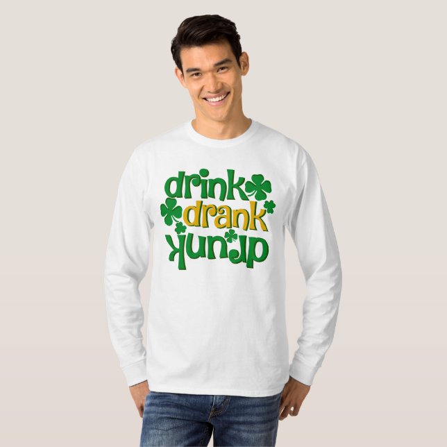 Männer lustiger St. Patrick's Day T-Shirt (Vorne ganz)